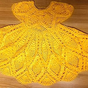 Size 3T handmade crotchet dress